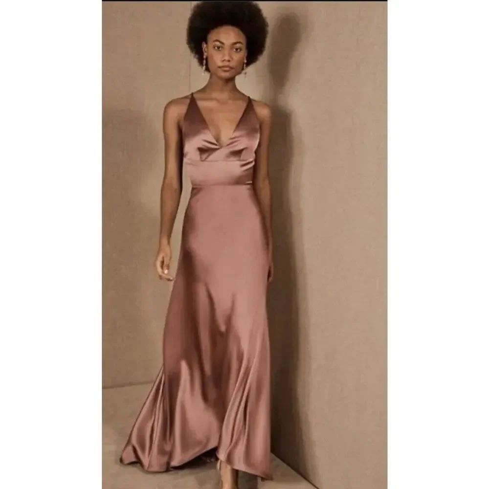 Anthropologie BHLDN Monique Lhuillier Maribelle Dress Size 14